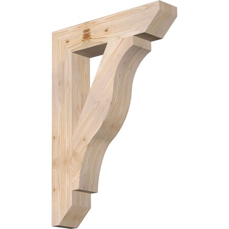Ekena Millwork Funston Slat Smooth Bracket, Douglas Fir, 5 1/2"W x 28"D x 40"H BKT06X28X40FST06SDF
